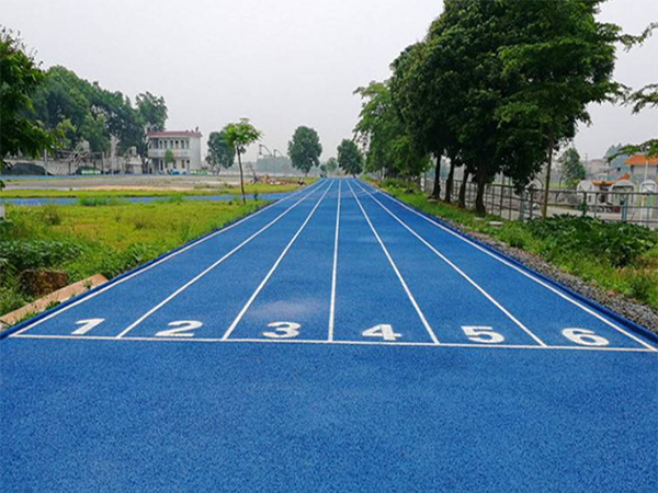 混合型自結(jié)紋塑膠跑道