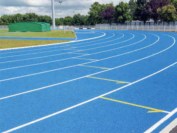 全塑型塑膠跑道